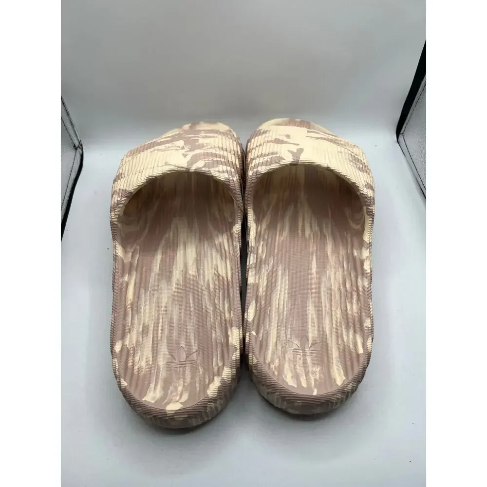 Adidas Adilette 22 Slides “Sand Strata Wonder Taupe” size 13 men’s